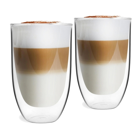 Set 2 gobelets verre double paroi FÉERIE