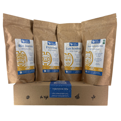 Coffret cadeau cafés équilibrés